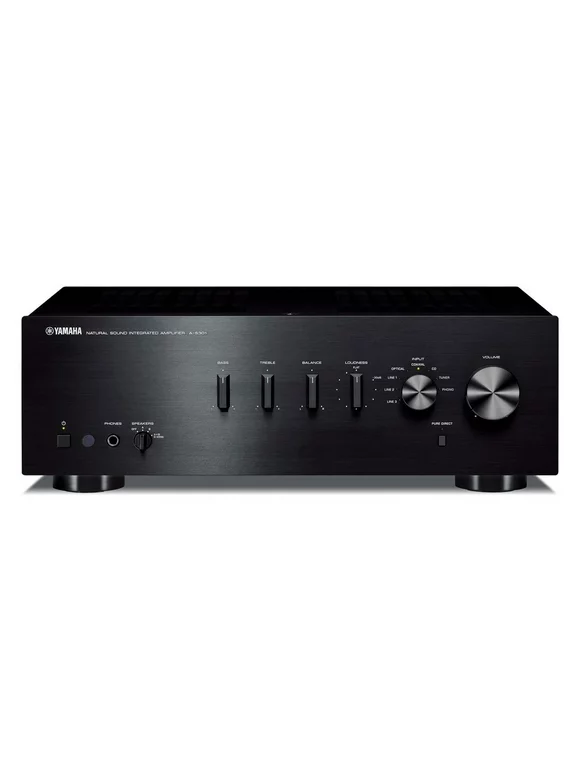 Yamaha A-S301 Integrated Amplifier (Black)