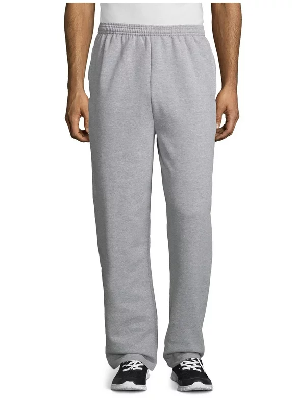 Yana Men's and Big Men's Ecosmart Fleece Sweatpant with Pockets, up to Size 2XL