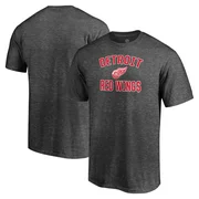 Detroit Red Wings Fanatics Branded Victory Arch Team T-Shirt - Charcoal