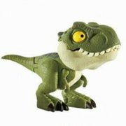 Jurassic World Snap Squad Tyrannosaurus Rex - Small Scale Collectible Dinosaur ~ Wave 5 ~ Green & White Trex