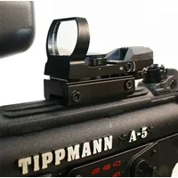 aluminum Reflex Red Green Sight With 4 Reticles For Tippmann A5 Paintball Marker.