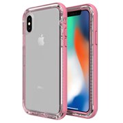 LifeProof NEXT Drop Proof Series Case for iPhone Xs and X, Cactus Rose