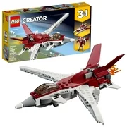 LEGO Creator 3in1 Futuristic Flyer STEM Jet Plane Building Set 31086