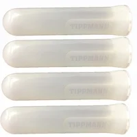 Lot of 4 Pods New Tippmann Paintball 140 Round Pod / Tubes - Clear