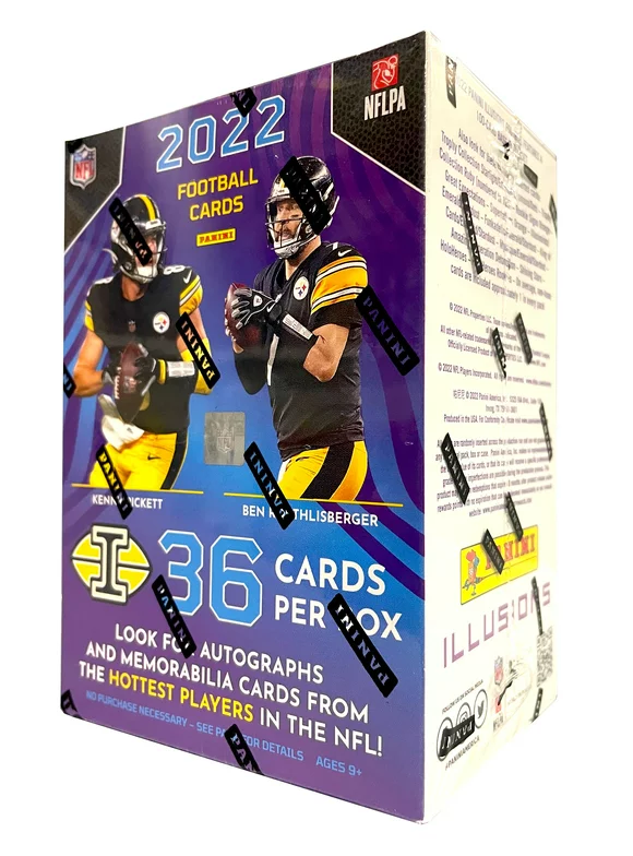2022 Panini Illusions NFL Football Blaster Box Trading Cards
