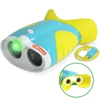 Little Experimenter Night Vision Binoculars for Toddlers and Kids with 2X Magnification and Soft, Comfy Viewfinder