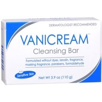 6 Pack - Vanicream Cleansing Bar for Sensitive Skin 3.90 oz