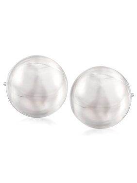 Ross-Simons 12mm Sterling Silver Ball Stud Earrings