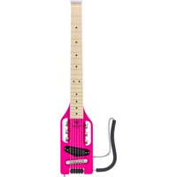 Traveler Guitar Ultra-Light Electric Standard Travel Guitar Hot Pink