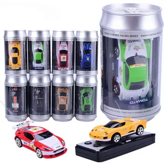 Alextreme Mini Can 1:58 High-speed Drift Car Can Packed Rechargeable Remote Control Toy Car