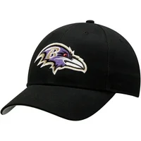 Baltimore Ravens Basic Alternate Adjustable Hat - Black - OSFA