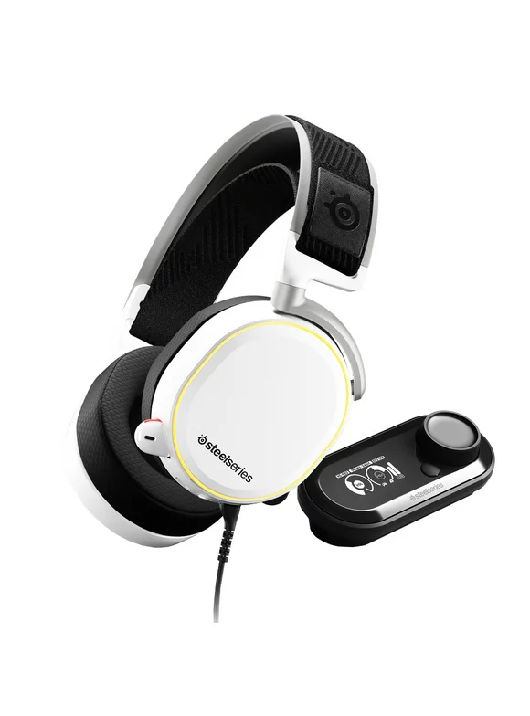 Arctis Pro + GameDAC Gaming Headset, White