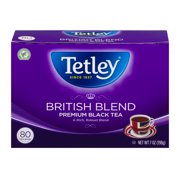 (4 pack) Tetley British Blend Premium Black Tea - 80 CT