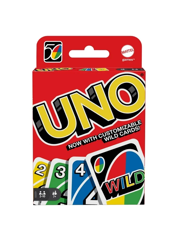 UNO Card Game for Kids, Adults & Game Night, Original Game of Matching Colors & Numbers