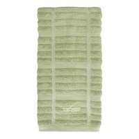All-Clad Textiles 100-Percent Combed Terry Loop Cotton Kitchen Towel, Oversized, Highly Absorbent and Anti-Microbial, 17-inch by 30-inch, Solid, Fennel