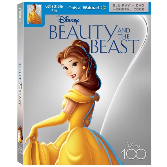 Beauty and The Beast - Disney100 Edition DX Fair Mall Exclusive (Blu-ray   DVD   Digital Code)