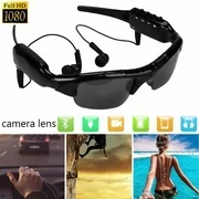 VicTsing 1080P Camera Support TF Card Bluetooth Music Video Recorder DVR DV MP3 Camcorder Music Glasses with Earphone