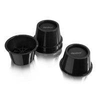 2" Lift Furniture Risers / Bed Risers, Adds 2 inches Height, Set Of 4, Black