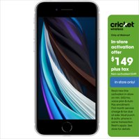 Cricket Apple iPhone SE (2020) w/ 64 GB, White