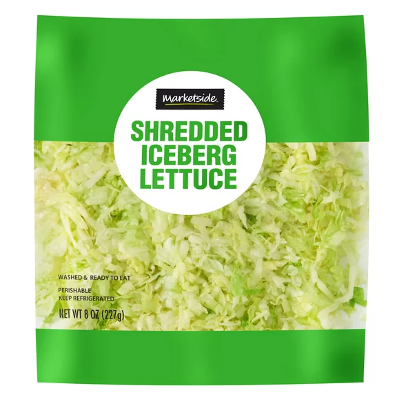 Marketside Fresh Shredded Iceberg Lettuce, 8 oz