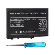 3.7V Rechargeable Lithium-ion Battery Replacement Tool Pack With Mini Screwdriver For Nintendo DS Lite NDSL Game New