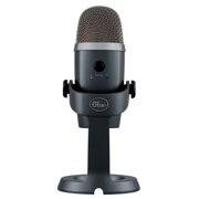 Blue Wired Electret Condenser Stereo Cardioid Omni-directional Yeti Microphone, 20 Hz to 20 kHz