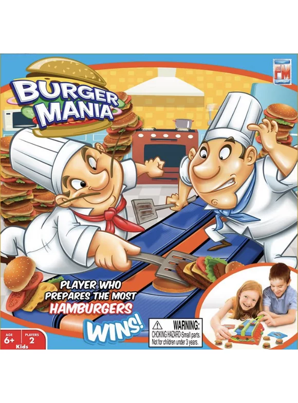 Burger Mania - Race to Make the Most Burgers!