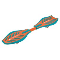 Caster Board in Brights Teal and Orange