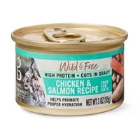 Pure Balance Wild & Free Cuts in Gravy Recipe Wet Cat Food, Chicken & Salmon, 3 oz
