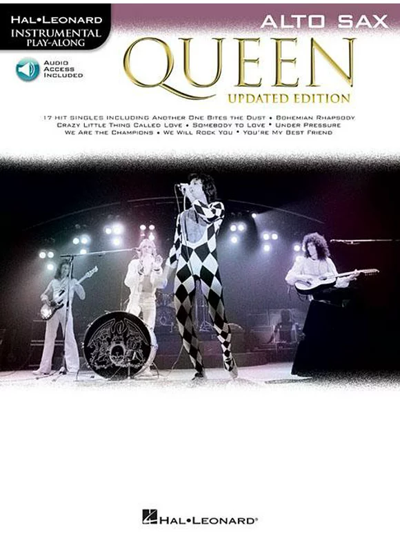 Queen - Updated Edition : Alto Sax Instrumental Play-Along (Paperback)