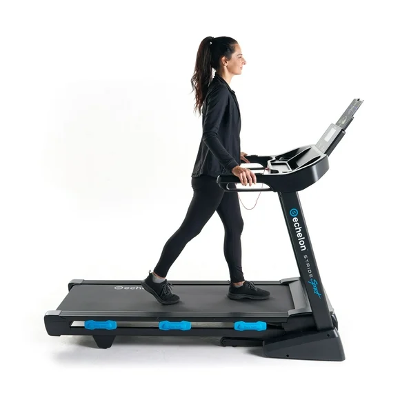 Echelon Stride 40 Sport Smart Foldable Treadmill with LCD Display + 30-Day Free Membership