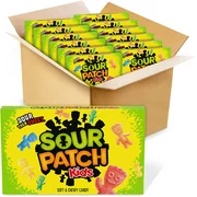 (Price/Case)Sour Patch Kids Soft And Chewy Candy 3.5 Ounces - 12 Per Case