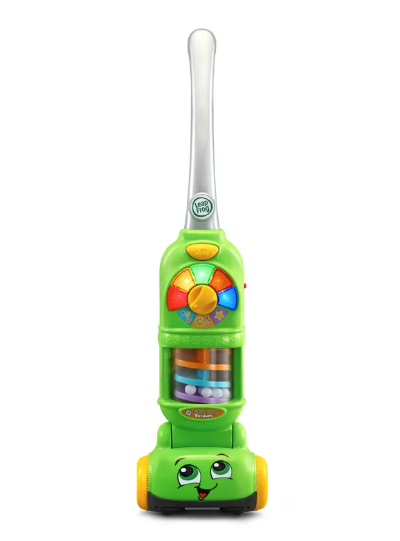 LeapFrog Pick Up and Count Vacuum With 10 Colorful Play Pieces