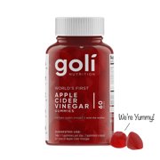 Goli Nutrition - Apple Cider Vinegar Gummy with "The Mother" - 60 Count