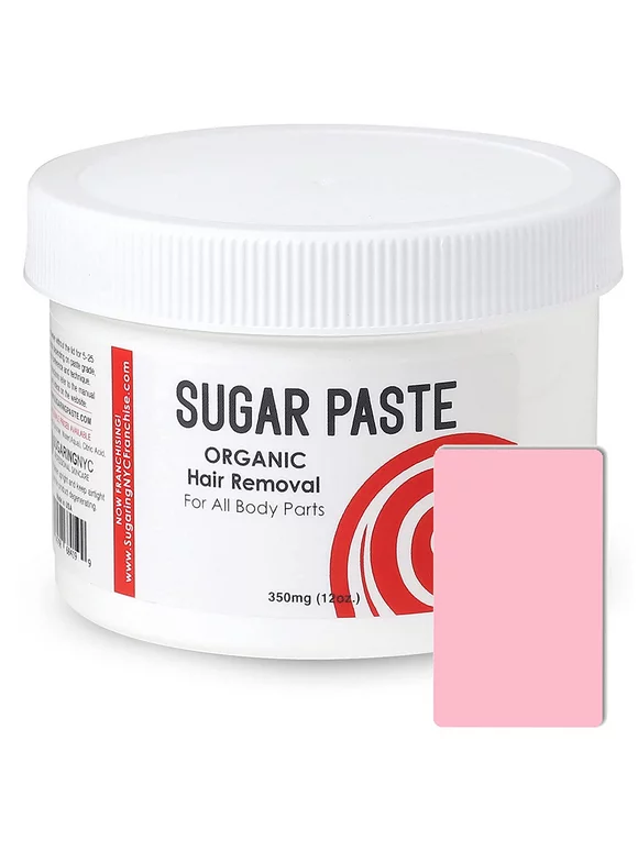 Sugaring Paste Organic Waxing for Legs, Bikini, Brazilian, Arms + Sugaring NYC Applicator