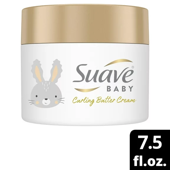 Suave Baby Curling Butter Cream Coconut Oil, Chamomile & Shea Butter, 7.5 oz