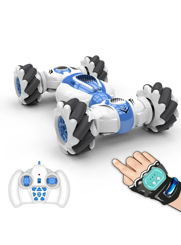 Carevas S-012 RC Stunt Car Remote Control Watch Gesture Sensor Deformable Electric Toy Cars