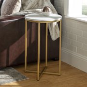 Daisy Round End Table, Multiple Finishes