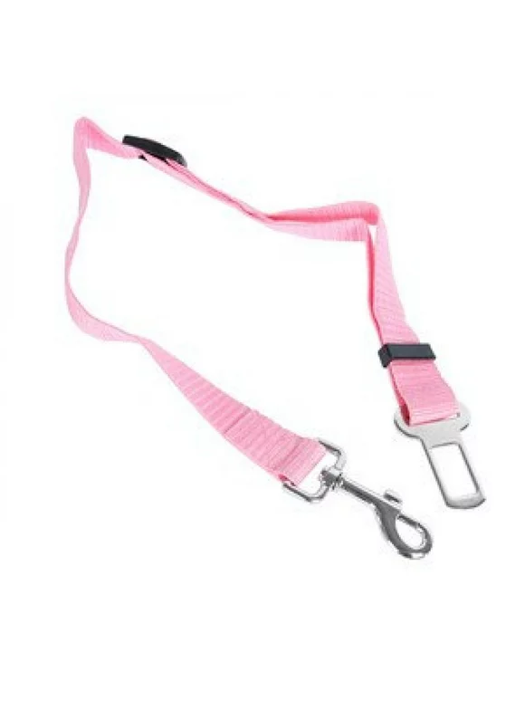 Newway 5 Colors Pet Seat Belts Dog Car Safety Harness Restraint Leash Travel Clip