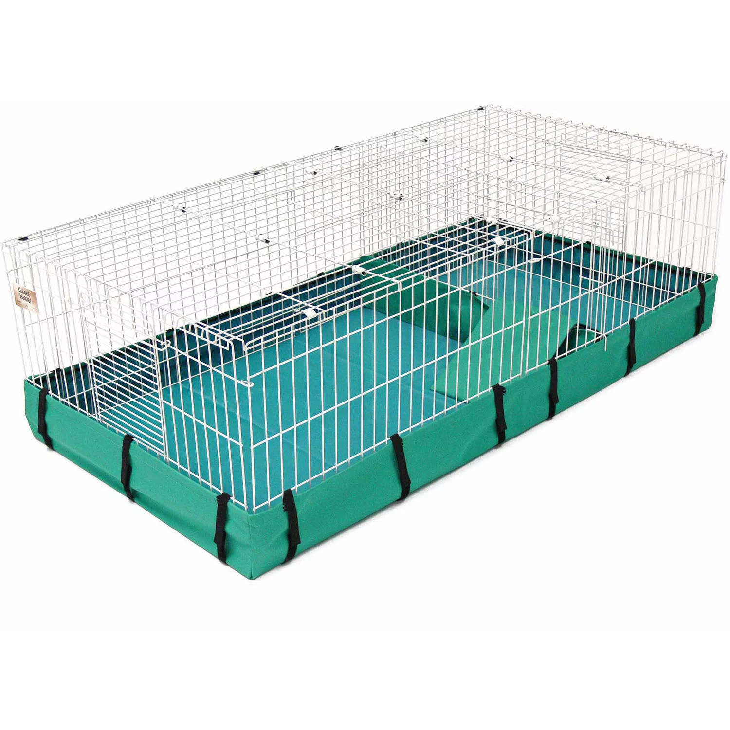MidWest Homes For Pets Guinea Habitat Plus with 8 sq. ft. Living Area, Ramp & Divider