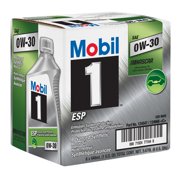 Mobil 1 ESP Full Synthetic Motor Oil 0W-30, 1 Quart, Case of 6