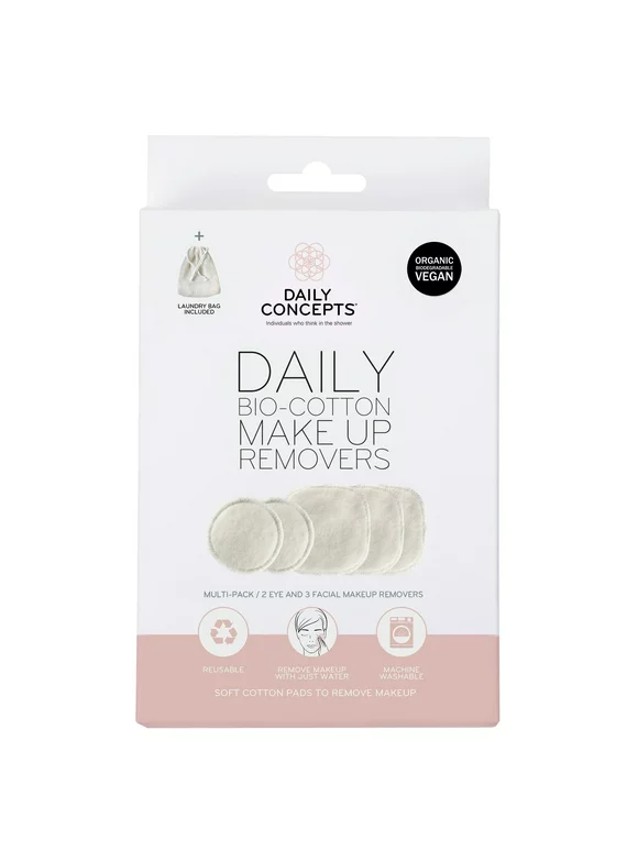 Daily Concepts Daily Bio-Cotton Makeup Removers