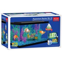 Aqua Culture 10-Gallon Aquarium Starter Kit With LED Lighting