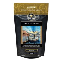 Boca Java Roast to Order Decaf Boca Sunrise Medium Roast Ground Coffee, 8 oz Bag