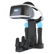 Skywin Playstation VR Charging Stand - PSVR Charging Stand to Showcase, Display, and Charge Your PS4 VR