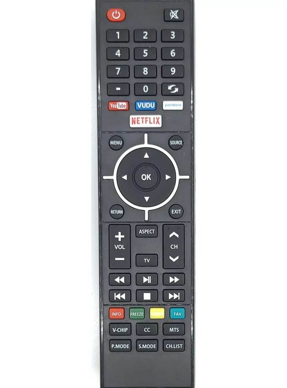 Replacement Remote for All Element LED TVs. Smart, 4K, Android, Plain LED, HD