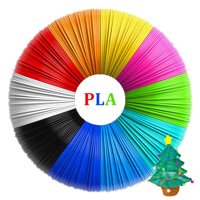 PLA 3D Pen / Printer Filament, 20 Colors 328ft 1.75mm Diameter Accessories Gift for Kids Adult Christmas Birthday