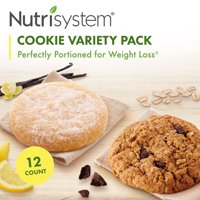 Nutrisystem Cookie Variety Pack (12 ct Pack) - Delicious, Diet Friendly Snacks Perfectly Portioned For Weight Loss