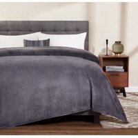 Mainstays Super Soft Plush Bed Blanket (Available in Multiple Colors and Sizes)