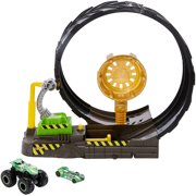 Hot Wheels Monster Trucks Epic Loop Challenge Play Set Includes Monster Truck And 1:64 Scale Hot Wheels Car Ages 3 And Older